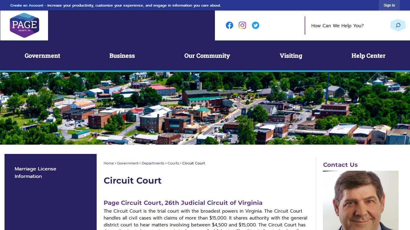 Circuit Court | Page County, VA