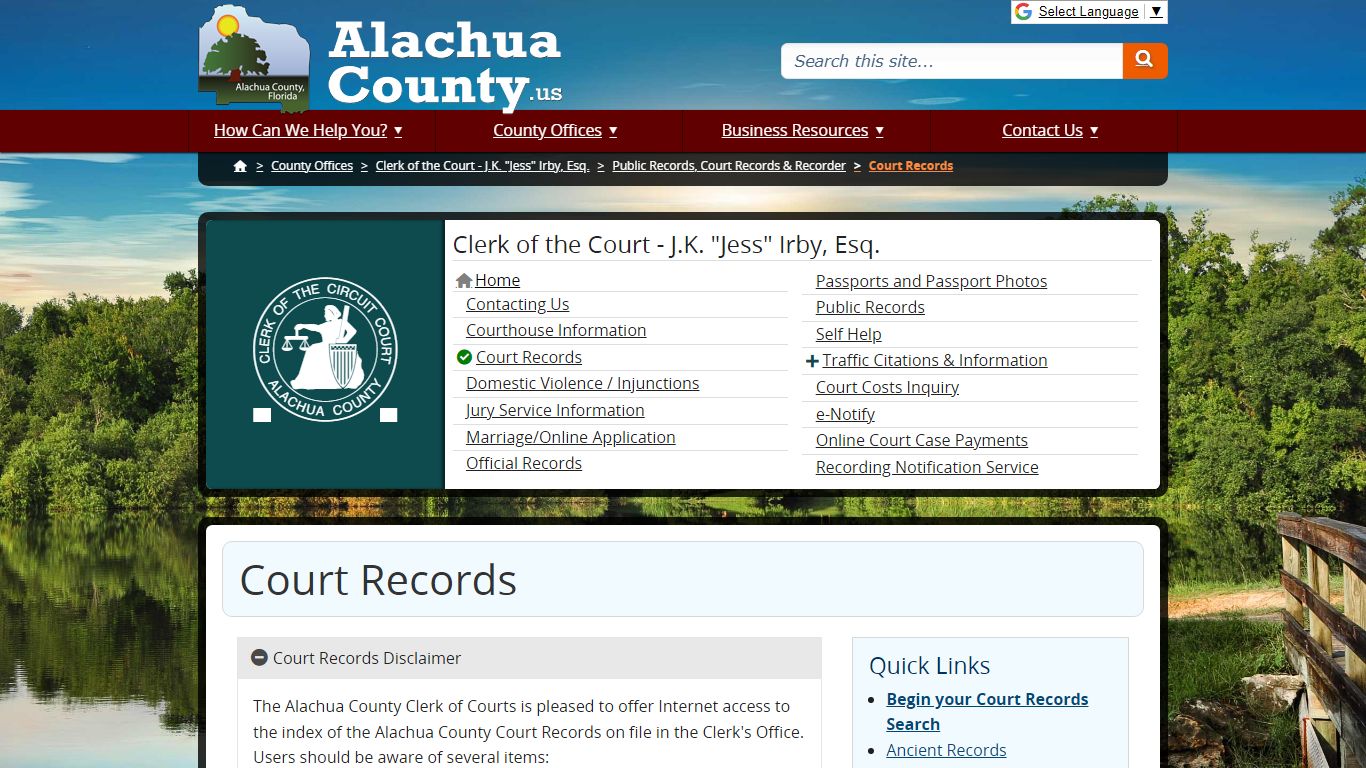 Court Records